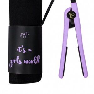 Purple Mini Hair Straightener- perfect for travel, bangs